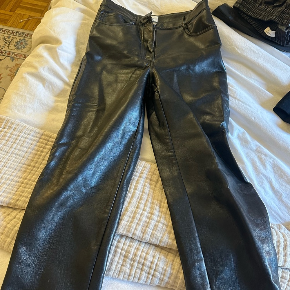Leather pants
